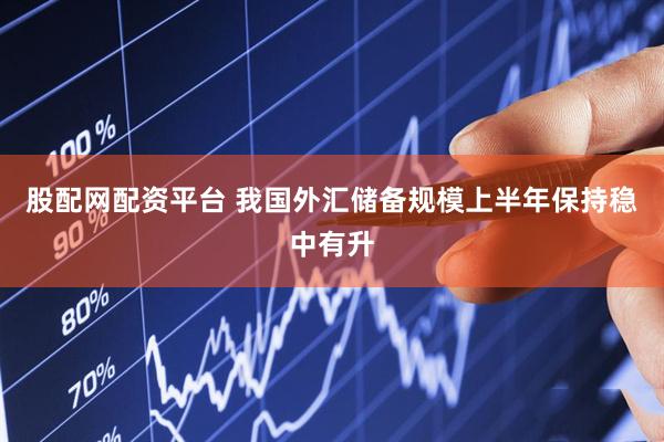 股配网配资平台 我国外汇储备规模上半年保持稳中有升