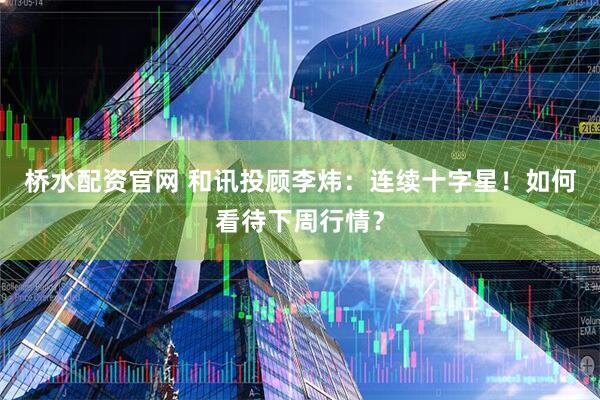 桥水配资官网 和讯投顾李炜：连续十字星！如何看待下周行情？